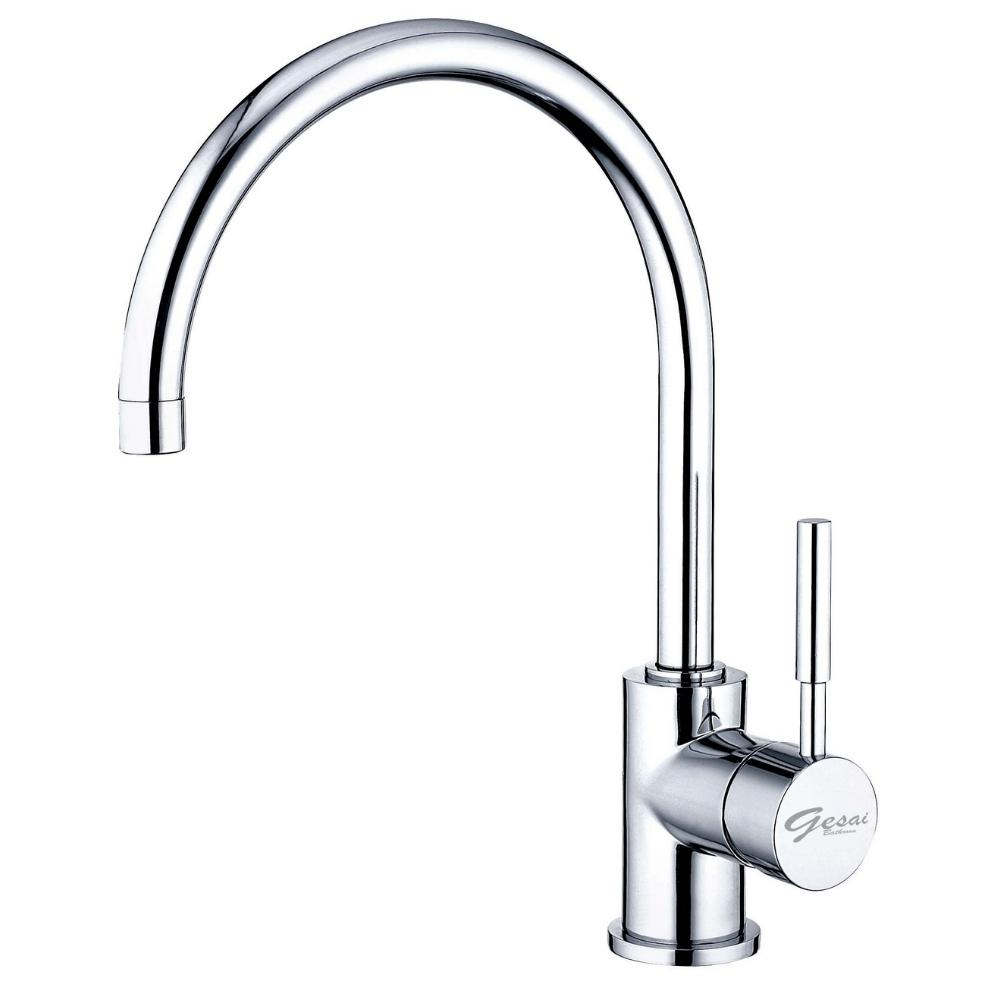 GESAI 格賽 MLFKD-008 檯面單槍水龍頭，專為現代廚房衛浴設計，提供穩定水流與耐用效能。品牌 GESAI 格賽 以優質工藝著稱，此型號享有長達 10 年保固期，在正常使用下非人為損壞均可享免費維修服務。一年內耗材損壞免費更換，下列耗材如陶瓷芯、把手蓋、墊片、軟管、噴頭、抽拉管可直接購買更換並附教學。保固不涵蓋天災、操作不當或改造故障，需出示蓋章保固卡與發票生效。選購 GESAI 格賽，確保居家用水安全與便利。