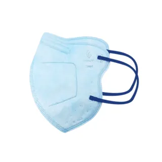 【健康天使】MIT醫用3D立體大兒童寬耳繩口罩 7-12歲 藍色 鬆緊帶 小臉女適用(30入/袋)
