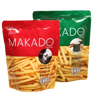 【MAKADO 麥卡多】薯條 鹽味/海苔味 6包入(全素)