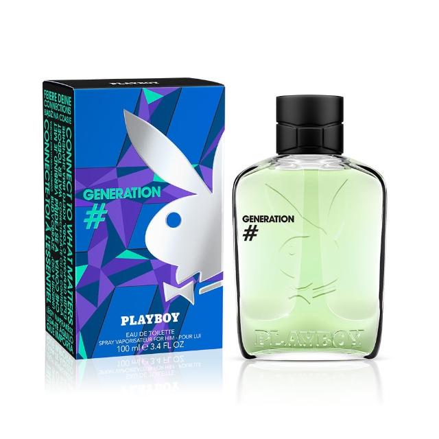 【PLAYBOY】花花公子時代經典男性淡香水 100ml(專櫃公司貨)