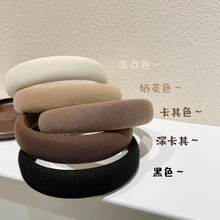 【La Morongo 樂木嚴選】韓版髮箍米白色(頭飾/髮箍/髮飾/飾品/韓版髮箍)