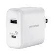 【peripower】30W Type-C PD+Type-A雙孔USB快速充電器PS-A07