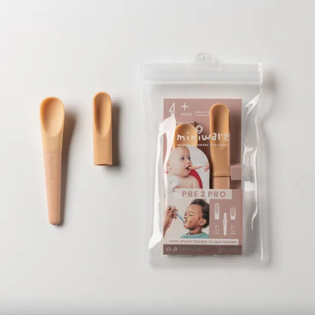 【Miniware】蹺蹺板兩用湯匙組(兒童 幼兒 miniware 餐具)