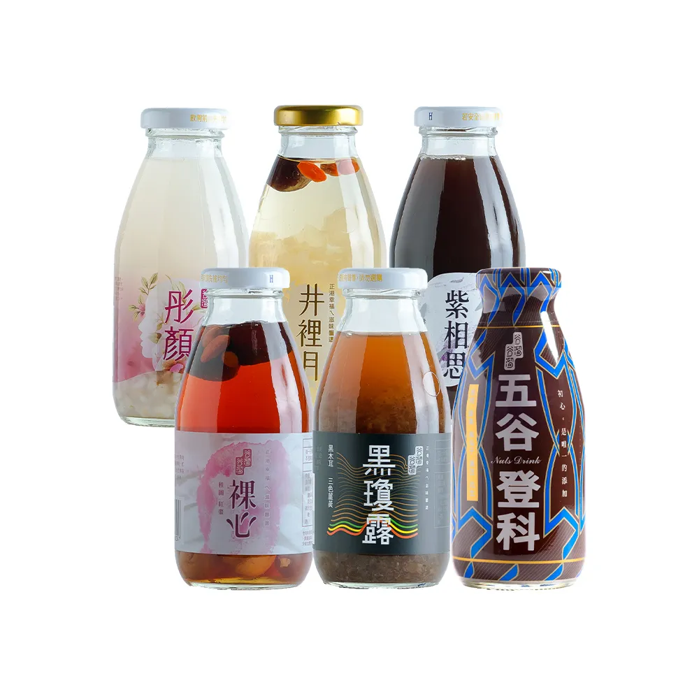 【谷溜谷溜】GULIU GULIU 養生飲品 珍愛元氣滿滿組合 295mlx6瓶(無禮盒)