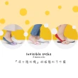 【蒂巴蕾】止滑隱形襪-深口-夢幻-焰緋紅色(1雙組/止滑矽膠)