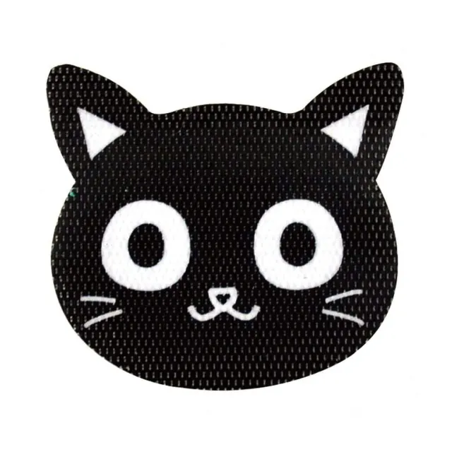 【台隆手創館】日本製創和 黑貓貼片式掛勾(3入裝)