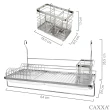【CAXXA】不銹鋼碗盤收納架(碗盤收納架/碗盤置物架/瀝水架)