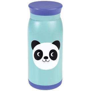【Rex London】不鏽鋼兩用保溫/保冷水瓶/350ML 可愛熊貓(RL27848)