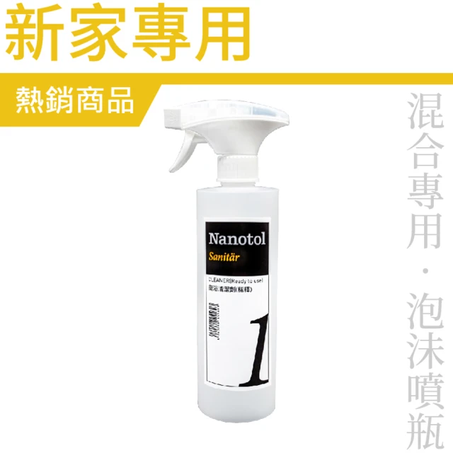 【Nanotol】衛浴清潔劑泡沫稀釋空瓶(泡沫稀釋瓶)
