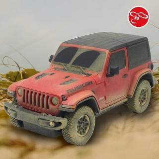 【瑪琍歐】2.4G 1:24 JEEP Wrangler Rubicon 遙控車-泥濘版/79500-4(2.4G遙控系統)