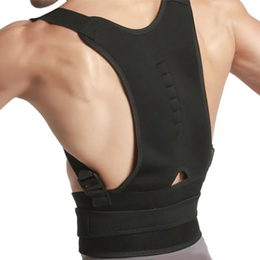 【A-ZEAL】調整體態磁石護腰帶男女適用(抬頭挺胸/開肩展背/潛水布料SP29137-1入)