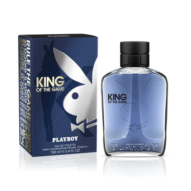 【PLAYBOY】國王皇后經典男性淡香水 100ml(專櫃公司貨)