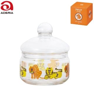 【ADERIA】昭和糖果罐 玻璃罐 小老虎 360ml(玻璃罐)