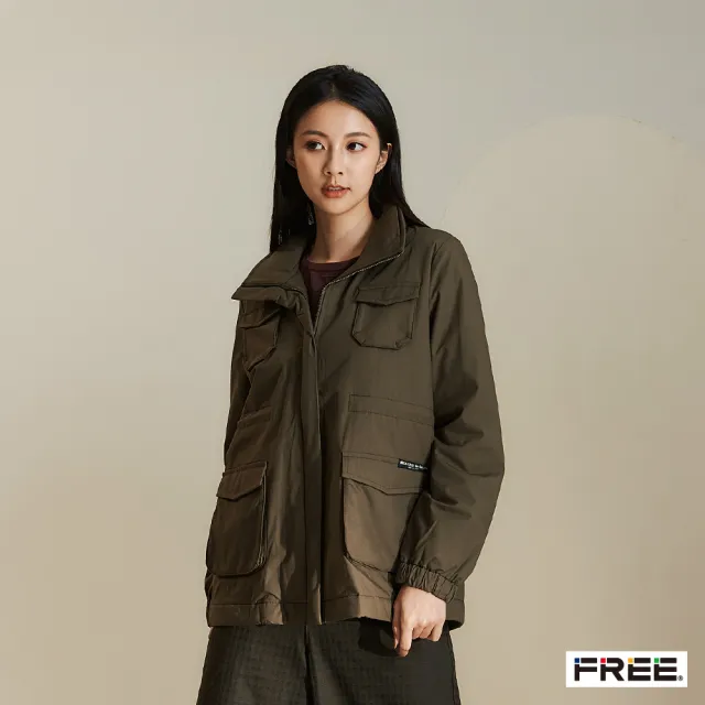 【FREE】MRSA抽繩外套(棗紅/橄綠)