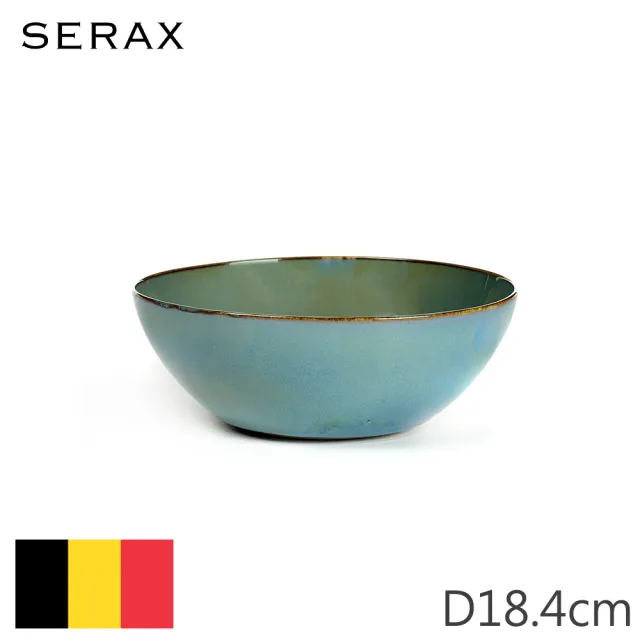 【SERAX】ALG/圓碗/D18.4cm/煙燻藍(比利時米其林餐瓷家飾)