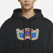 【NIKE 耐吉】Nike AS M J FLC PO Hoodie 男 長袖 連帽 上衣 帽T 厚磅 黑(CV3463-010)