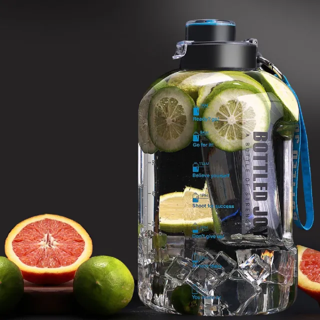 【MIDEA 美的】智能護眼螢幕掛燈+【Bottled Joy】2.5L大容量運動健身水壺-直飲款-3色可選(MD-4.5TW)