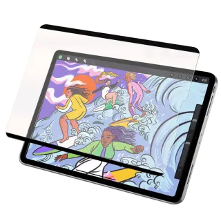 【嚴選】iPad7 10.2吋 2019滿版可拆卸磁吸式繪圖專用類紙膜