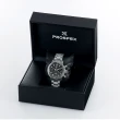 【SEIKO 精工】Prospex 熊貓錶 黑熊 SPEEDTIMER 機械計時錶 送行動電源 畢業禮物(SRQ037J1/8R46-00B0D)