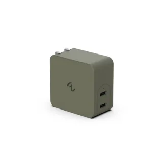 【Allite】65W GaN氮化鎵雙孔USB-C PD快充充電器(限量抹茶歐蕾)