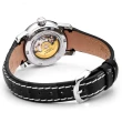 【TITONI 梅花錶】天星系列自動機械女錶-黑面皮帶/28mm(23538 S-ST-570)