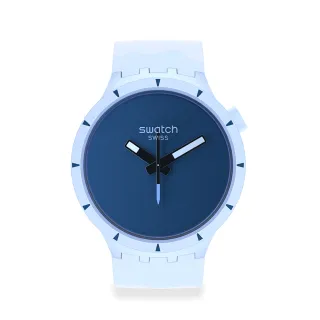 【SWATCH】BIG BOLD系列手錶 BIOCERAMIC ARCTIC 極地 瑞士錶 錶(47mm)