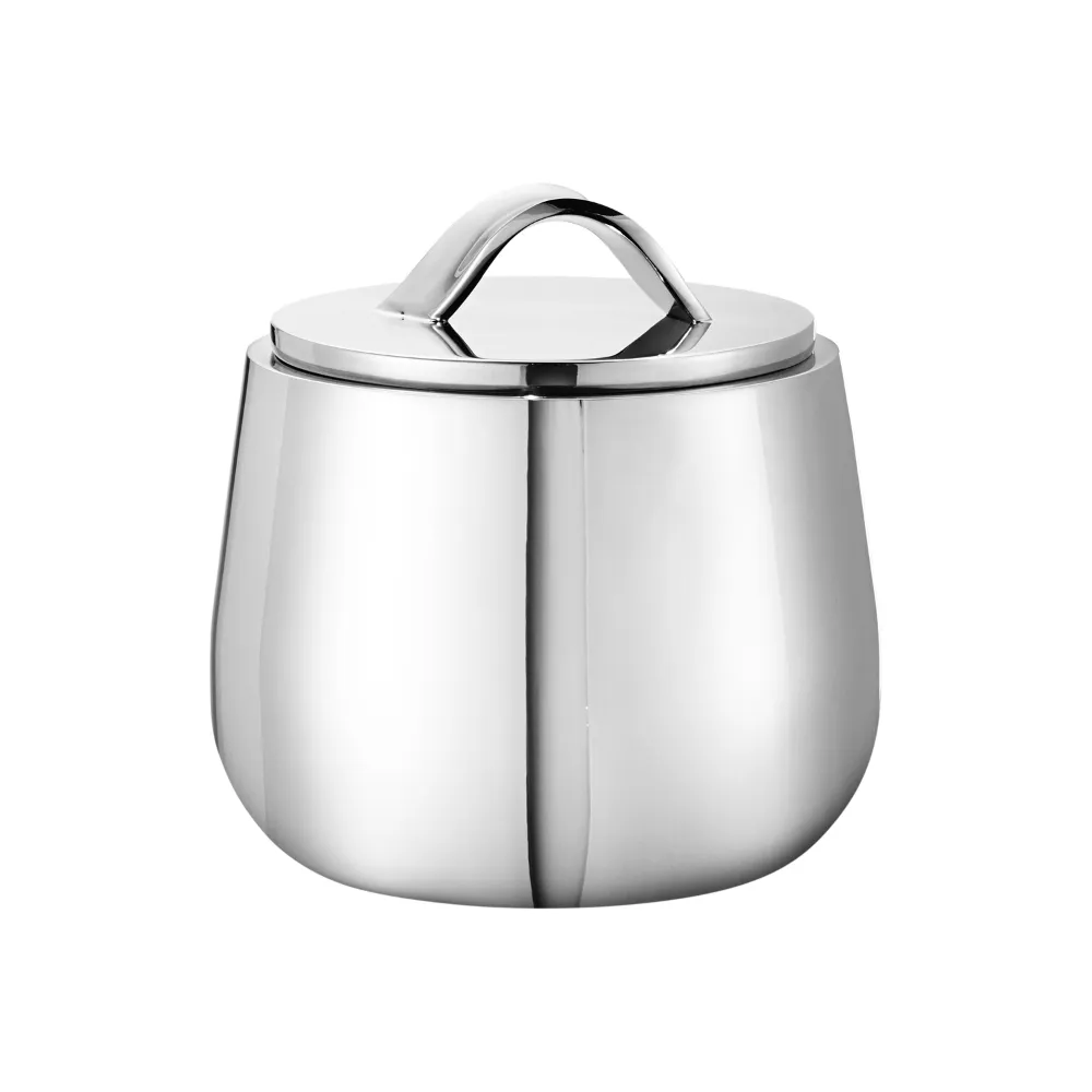 【Georg Jensen 官方旗艦店】HELIX 糖罐(不銹鋼)