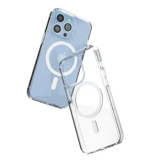 【Bezalel】iPhone13系列 MagSafe抗菌透明保護殼(支援 MagSafe 磁吸充電)