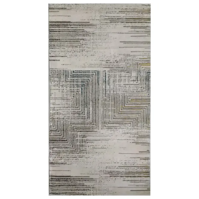 【山德力】現代風短毛地毯80x150cm回紗(客廳 起居室 書房 床邊毯)