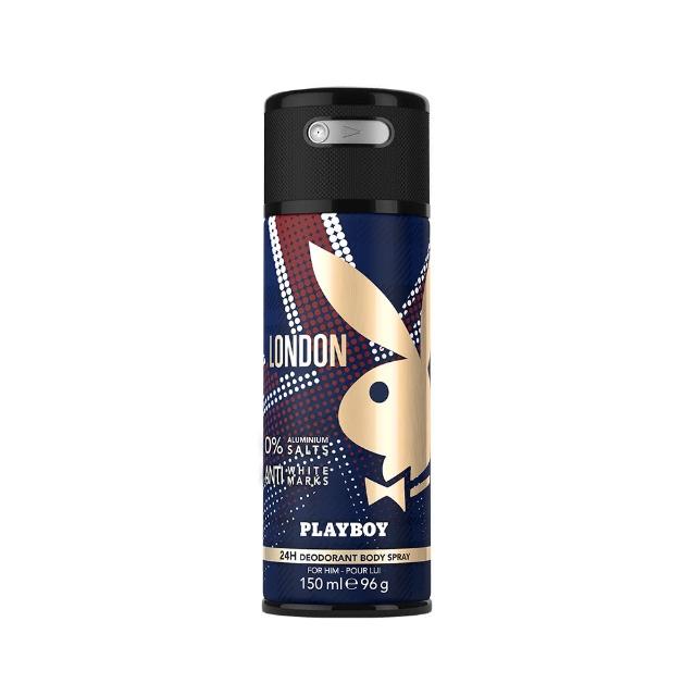 【PLAYBOY】英倫騎士經典男性體香噴霧 150ml(專櫃公司貨)