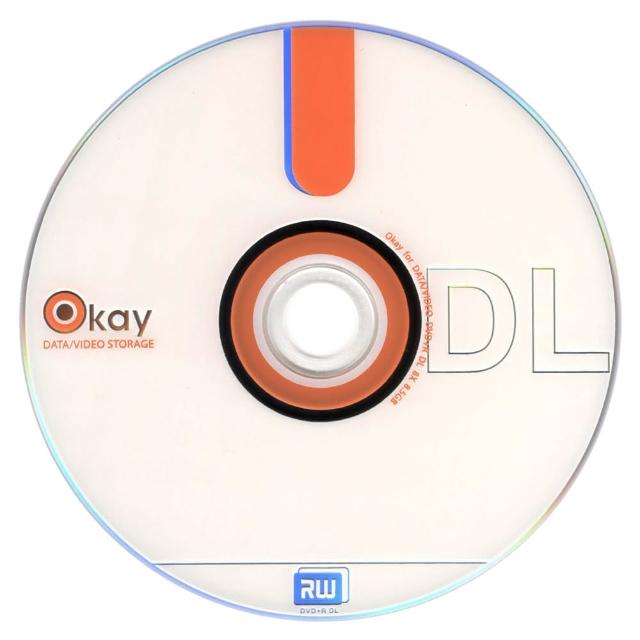 【SOCOOL】OKAY DVD+R 8X 8.5G DL 10片裝 D9 可燒錄空白光碟(國內第一大廠代工製造 A級品)