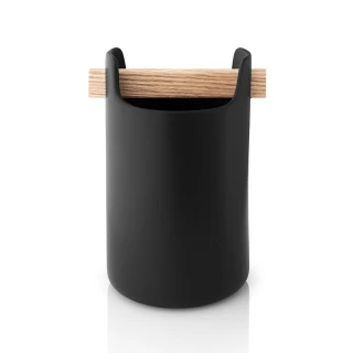 【Eva Solo】丹麥Nordic收納工具筒-20cm-黑(一個人也能享受的餐廚用品)