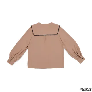 【Chudan 初丹】氣質大翻領垂墜上衣