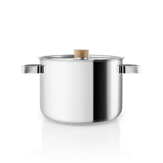 【Eva Solo】Nordic Kitchen不鏽鋼雙耳湯鍋20cm-附蓋(TVBS來吧營業中選用品牌)