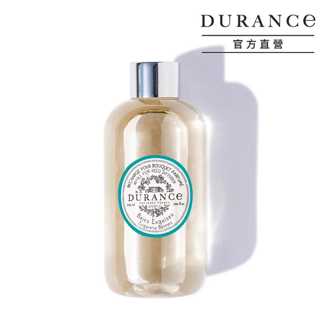 【DURANCE 朵昂思】花漾室內擴香補充瓶 225ml(公司貨-多款可選[罌粟花/棉花麝/玫瑰/馬鞭草/山茶花/橙花])