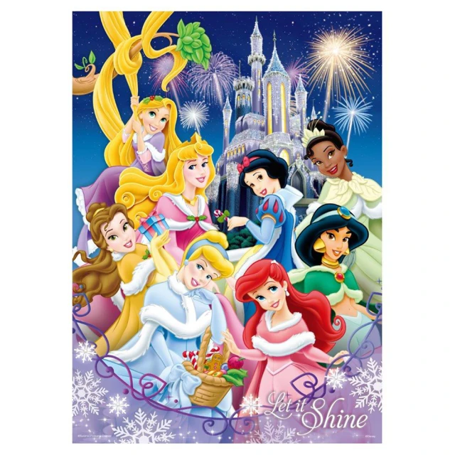 【HUNDRED PICTURES 百耘圖】Disney Princess公主7拼圖520片(迪士尼)