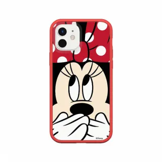 【RHINOSHIELD 犀牛盾】iPhone 12 mini/12 Pro/Max Mod NX邊框背蓋手機殼/米奇系列-米妮摀嘴(迪士尼)