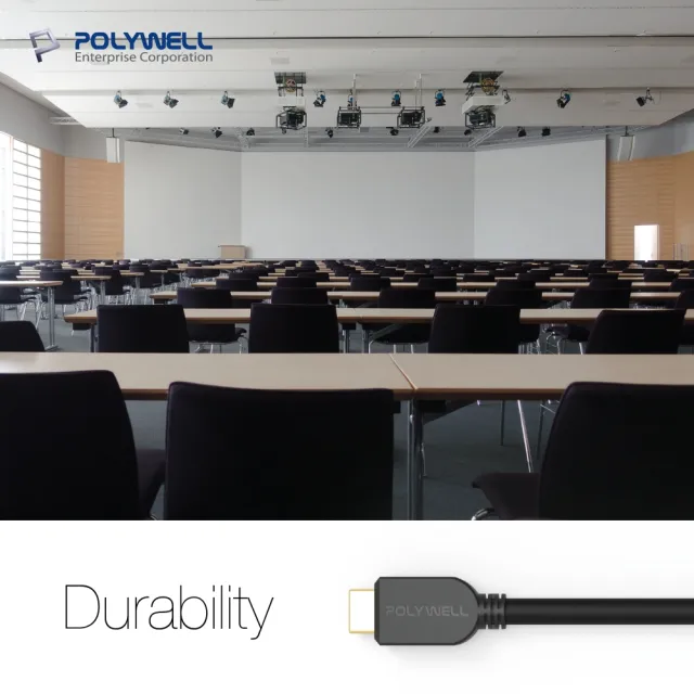 【POLYWELL】HDMI延長線 2.0版 15公分 公對母 4K60Hz UHD HDR ARC(適合設備HDMI接頭延長 插拔更方便)