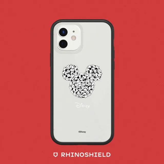 【RHINOSHIELD 犀牛盾】iPhone 13 mini/13 Pro/Max Mod NX邊框背蓋手機殼/米奇系列-米奇與白手套(迪士尼)