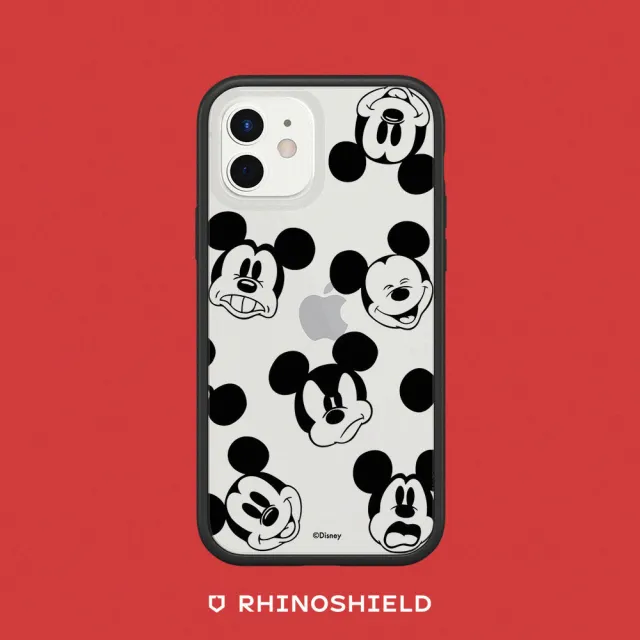 【RHINOSHIELD 犀牛盾】iPhone 13 mini/13 Pro/Max Mod NX邊框背蓋手機殼/米奇系列-米奇的有趣表情(迪士尼)