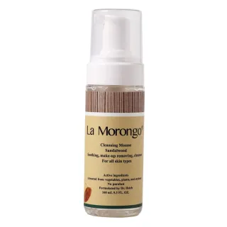 【La Morongo Co. 法國樂木美品】檀香慕斯 卸妝洗臉 潔面慕斯 160mLx1