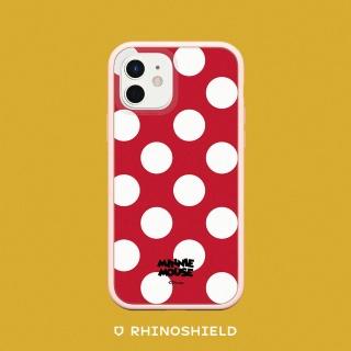 【RHINOSHIELD 犀牛盾】iPhone X/Xs/XR/Xs Max系列 Mod NX邊框背蓋手機殼/米奇系列-米妮衣服(迪士尼)