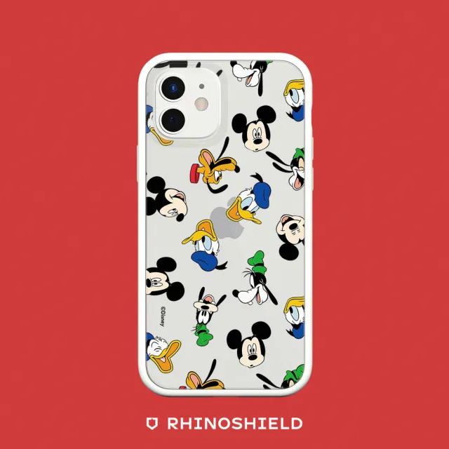 【RHINOSHIELD 犀牛盾】iPhone 11/11 Pro/Max Mod NX邊框背蓋手機殼/米奇系列-米奇與他的朋友(迪士尼)