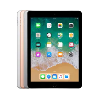 【Apple 蘋果】A級福利品 iPad 6 2018 9.7吋/LTE/32G(贈送平板保護套+玻璃保護貼+原廠充電器 A1954)