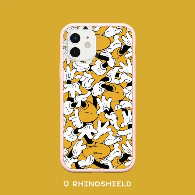 【RHINOSHIELD 犀牛盾】iPhone SE第3代/SE第2代/8/7系列 Mod NX邊框背蓋手機殼/米奇系列-米奇手腳(迪士尼)