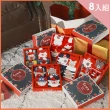 【CS22】聖誕節交換禮物中筒襪8雙組禮盒(聖誕襪)