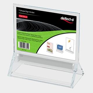 【deflect-o】迪多Deflect-o高質感鏡面標示架 Y型-Y1510