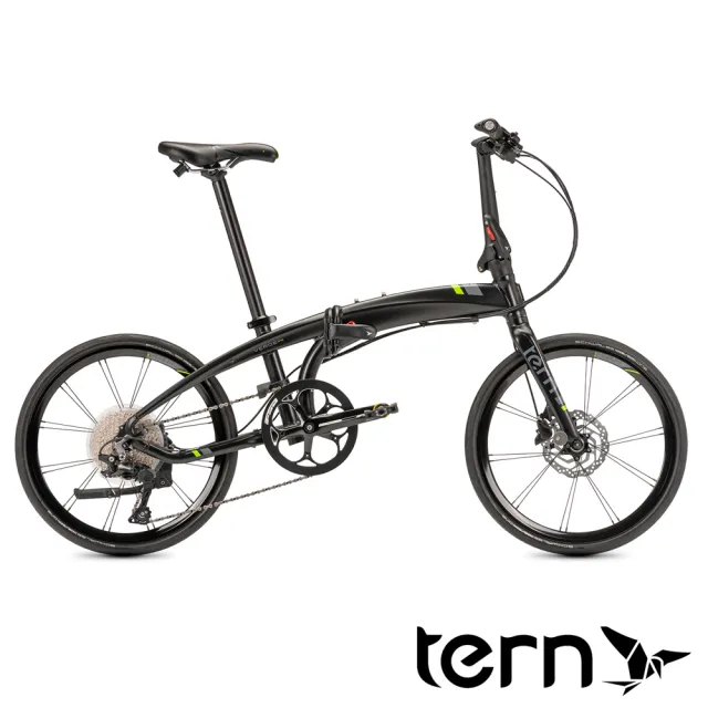 【Tern】Verge P10 20吋451輪組10速鋁合金折疊腳踏車-鍛光黑(摺疊車款 休閒進階版)