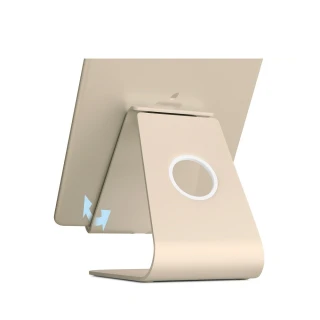 【Rain Design】mStand tablet plus 蘋板架 金色(支援 iPad 13吋平板筆電支架)