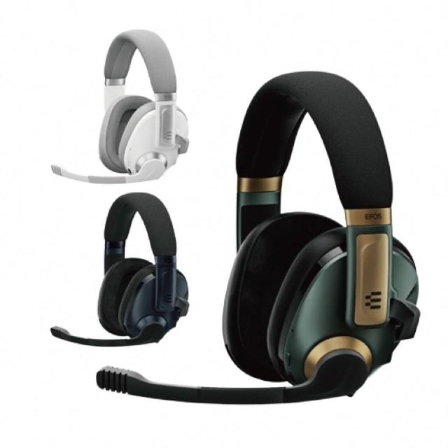 EPOS H3 PRO 是一款耳罩式耳機，支援有線、無線、多合一功能，內建藍芽技術與降噪功能，適合用於 iOS、Android 與 PC 系統，提供高品質音質與通話體驗，並具備其他音質認證